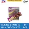 Goya Bar 35g - Raisins & Nuts in Milk Chocolate