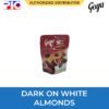 Goya Dragees - Dark on White Almonds