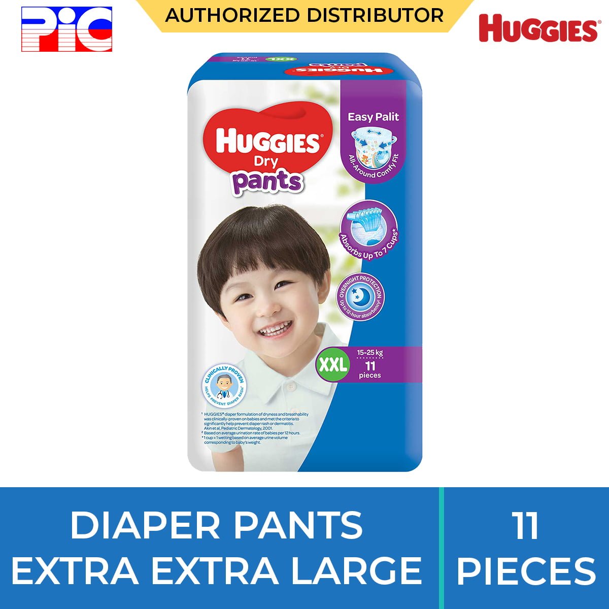Huggies Dry Pants Skin Care Eco XXL | 22s | Baby Diapers | Walter Mart