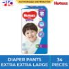 Huggies Dry Diaper Pants - Extra Extra Large 34pcs