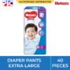 Huggies Dry Diaper Pants - Extra Large 40pcs