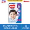 Huggies Dry Diaper Pants - Extra Large 60pcs