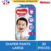 Huggies Dry Diaper Pants - Large 30pcs