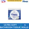 Kleenex Bathroom Tissue Ultra Soft - 4 Rolls