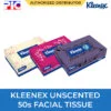 Kleenex Unscented 50s