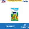 Kleenex Wet Wipes - Protect 10 Sheets