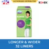 Kotex Fresh Liners - Longer & Wider 32 Liners