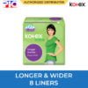 Kotex Fresh Liners - Longer & Wider 8 Liners