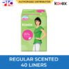 Kotex Fresh Liners - Regular Scented 40 Liners