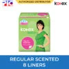 Kotex Fresh Liners - Regular Scented 8 Liners