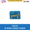 Kotex Soft & Smooth - 24cm 8 Non Wing Pads