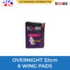 Kotex Super Overnight - 32cm 6 Wing Pads