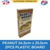 Pest Off! Glue Board - Plastic Board Peanut 24.5cm x 25.5cm